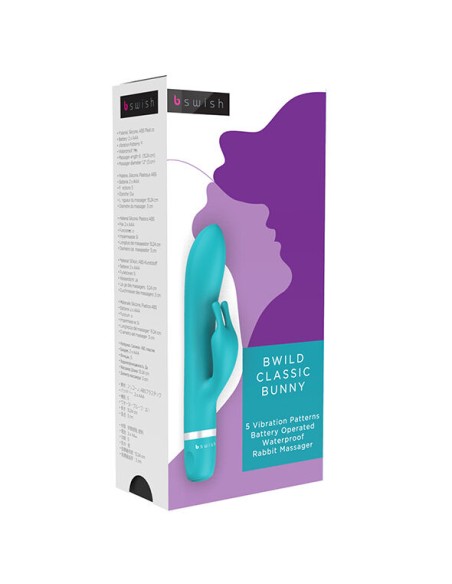 B SWISH - BWILD CLASSIC BUNNY RABBIT VIBRATOR JADE 