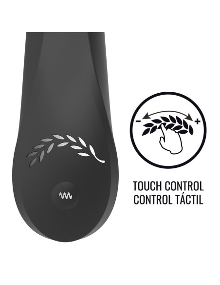 BLACK&SILVER - KEAN VIBRADOR TOUCH CONTROL 