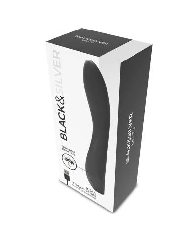 BLACK&SILVER - KEAN VIBRADOR TOUCH CONTROL 