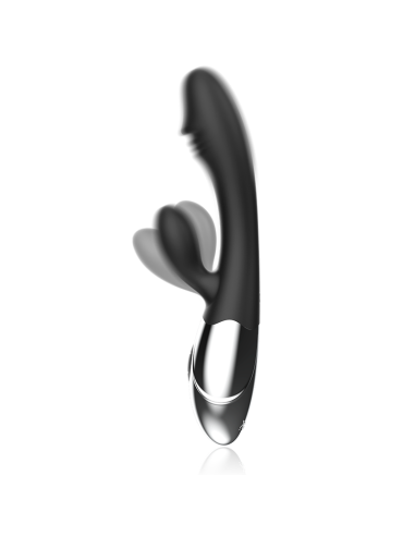 BLACK&SILVER - KALEB VIBRADOR RABBIT SILICON MILTI FUNCION 