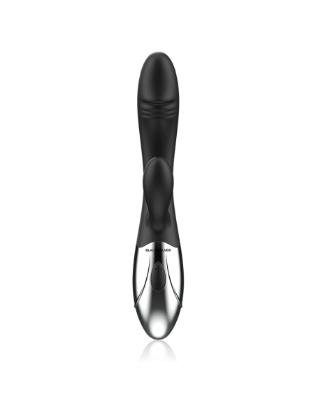 BLACK&SILVER - KALEB VIBRADOR RABBIT SILICON MILTI FUNCION 