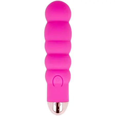 DOLCE VITA - VIBRADOR RECARGABLE SIX ROSA 7 VELOCIDADES