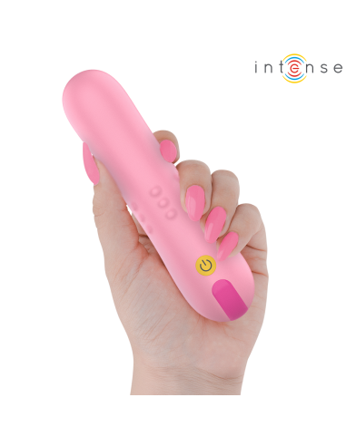 INTENSE - BARBARA VIBRADOR CON PERLAS GIRATORIAS 