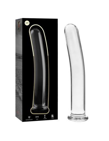 NEBULA SERIES BY IBIZA - MODELO 9 DILDO CRISTAL TRANSPARENTE 15.5 CM -O- 2.5 CM 