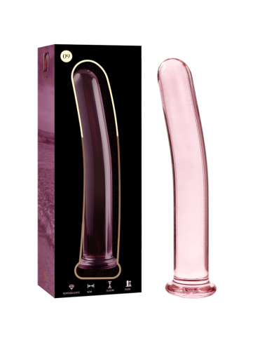 NEBULA SERIES BY IBIZA - MODELO 9 DILDO CRISTAL ROSA 15.5 CM -O- 2.5 CM 