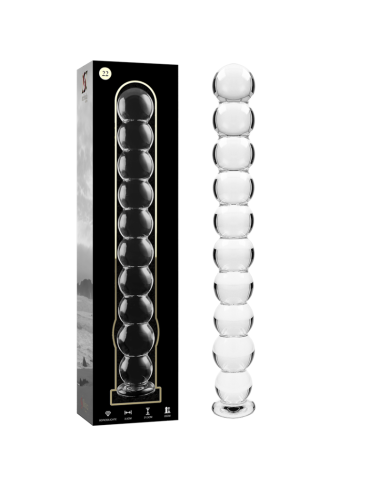 NEBULA SERIES BY IBIZA - MODELO 22 DILDO CRISTAL TRANSPARENTE 21.5 CM -O- 2.5 CM 