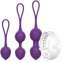 REWOLUTION - REWOBEADS BOLAS VIBRADORAS CONTROL REMOTO CON TECNOLOGIA WATCHME 2