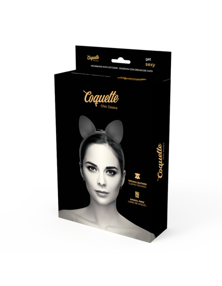 COQUETTE CHIC DESIRE - DIADEMA CON OREJAS DE GATO 