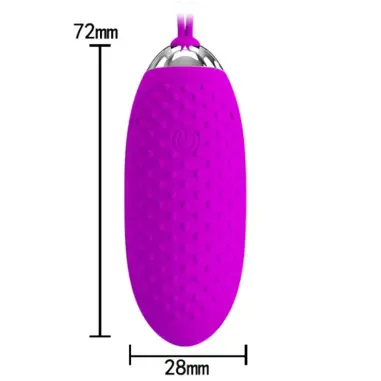 Joanna Huevo Vibrador Control Remoto 12 Modos | Pretty Love