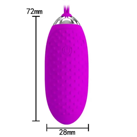 Joanna Huevo Vibrador Control Remoto 12 Modos | Pretty Love