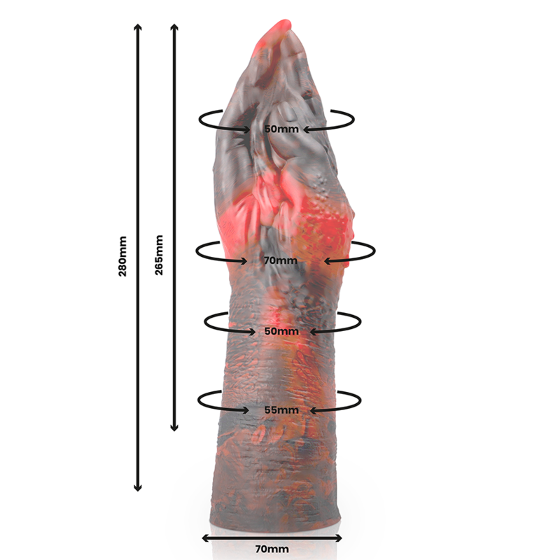 EPIC - LILITH DILDO DEMONIO MALIGNO L 