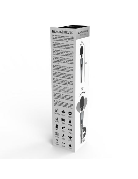 BLACK&SILVER - DEXTER MASSAGE WAND 