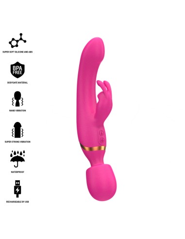 INTENSE - WINONA DOBLE VIBRADOR RABBIT & WAND 