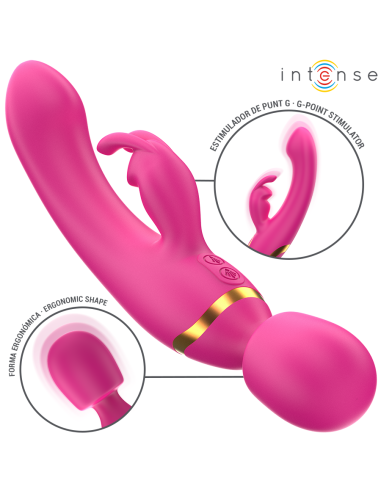 INTENSE - WINONA DOBLE VIBRADOR RABBIT & WAND 