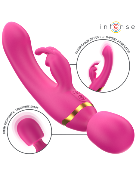 INTENSE - WINONA DOBLE VIBRADOR RABBIT & WAND 