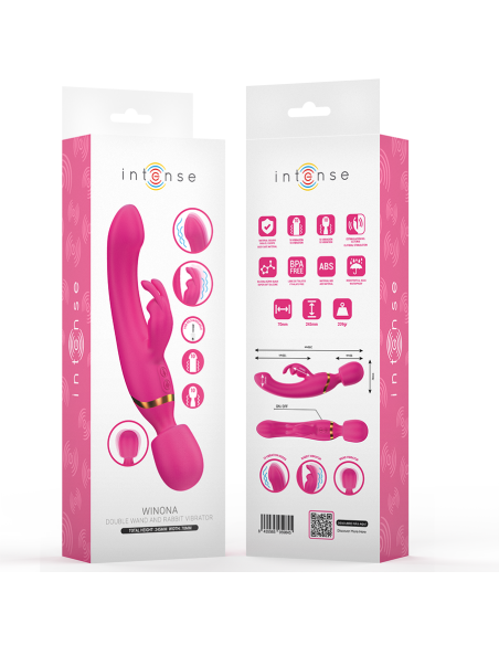 INTENSE - WINONA DOBLE VIBRADOR RABBIT & WAND 