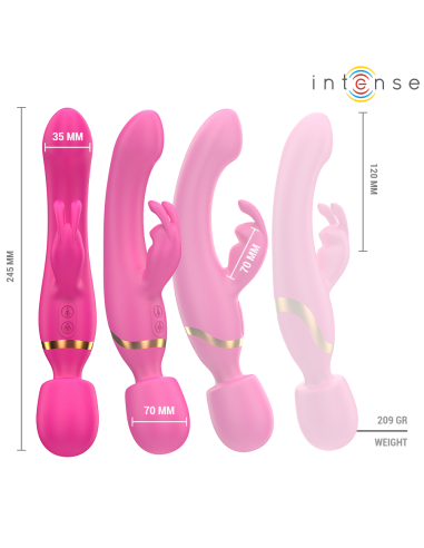 INTENSE - WINONA DOBLE VIBRADOR RABBIT & WAND 