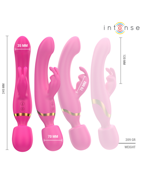 INTENSE - WINONA DOBLE VIBRADOR RABBIT & WAND 
