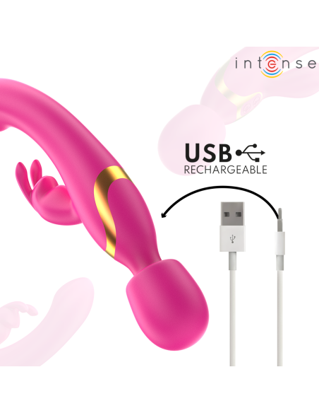 INTENSE - WINONA DOBLE VIBRADOR RABBIT & WAND 