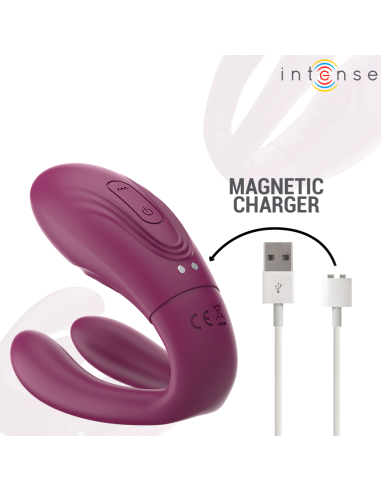 INTENSE - SANDRA VIBRADOR & ESTIMULADOR DE PINZAS CON GOLPETEO CONTROL REMOTO 