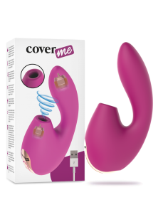 COVERME - CLITORAL SUCCIONADOR & VIBRADOR POTENTE G-SPOT RUSH 2