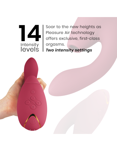 WOMANIZER - DUO 2 ESTIMULADOR BURDEOS 