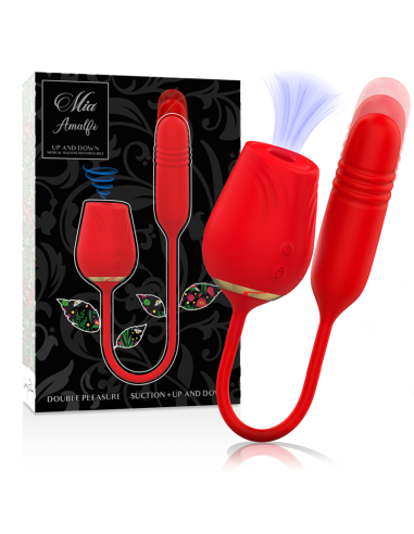 MIA - AMALFI DOBLE PLEASURE SUCCIONADOR + UP AND DOWN 