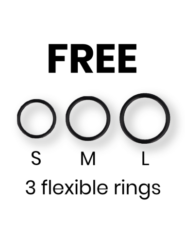 X RAY - ARNÉS COMPATIBLE CON ANILLAS SILICONA 