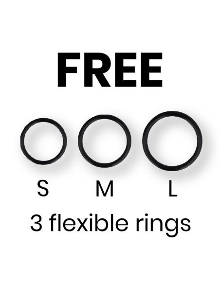 X RAY - ARNÉS COMPATIBLE CON ANILLAS SILICONA 