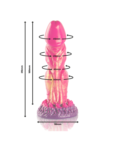 EPIC - CERBERUS DILDO FUEGO MITOLÓGICO 