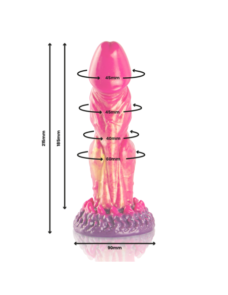 EPIC - CERBERUS DILDO FUEGO MITOLÓGICO 