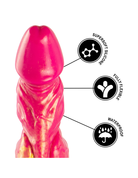 EPIC - CERBERUS DILDO FUEGO MITOLÓGICO 