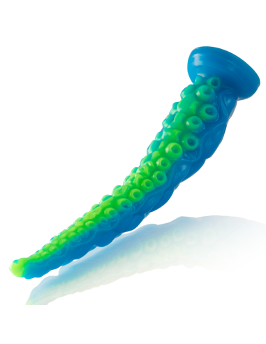 EPIC - SCYLLA DILDO TENTÁCULO FINO FLUORESCENTE TAMAÑO GRANDE 