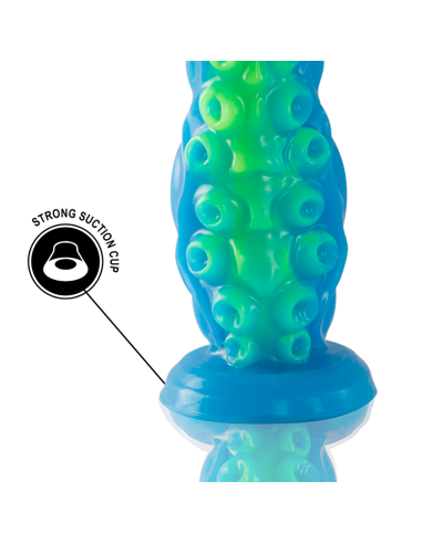EPIC - SCYLLA DILDO TENTÁCULO FINO FLUORESCENTE TAMAÑO GRANDE 