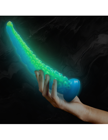 EPIC - SCYLLA DILDO TENTÁCULO FINO FLUORESCENTE TAMAÑO GRANDE 