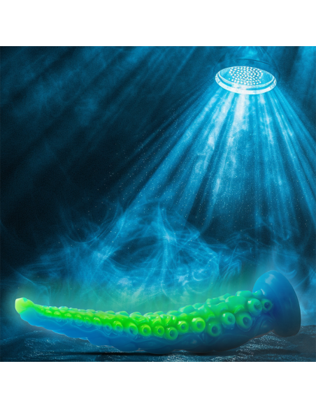 EPIC - SCYLLA DILDO TENTÁCULO FINO FLUORESCENTE TAMAÑO GRANDE 