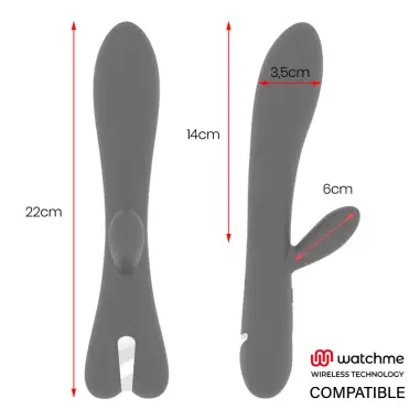 Erik Vibrador + Mando Control Remoto Watchme | Brilly Glam