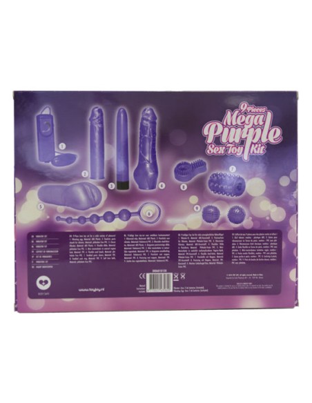 TOYJOY - JUST FOR YOU MEGA PURPLE SEX TOY KIT 