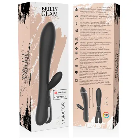 Erik Vibrador + Mando Control Remoto Watchme | Brilly Glam