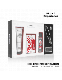 BRUMA XPERIENCE - KIT TENTACIÓN DULCE FRESA CON POTENCIADOR DE ORGASMOS