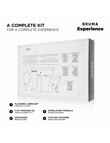 BRUMA XPERIENCE - KIT TENTACIÓN DULCE FRESA CON POTENCIADOR DE ORGASMOS 