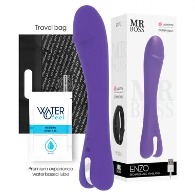 Enzo Vibrador + Mando Control Remoto Watchme | MR Boss