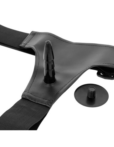 HARNESS ATTRACTION - ARNÉS VIBRADOR HECTOR 20 CM -O- 3.5 CM 