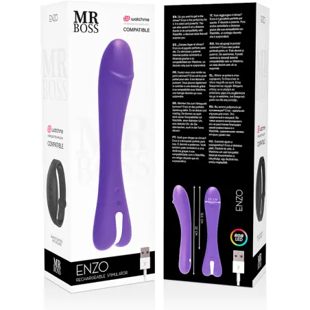 Enzo Vibrador + Mando Control Remoto Watchme | MR Boss