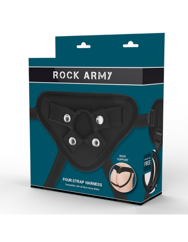 ROCKARMY - ARNÉS AJUSTABLE Y ANILLOS FLEXIBLES 
