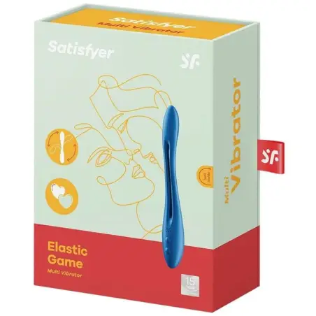 Elastic Game Multi Vibrador Azul - Recargable | Satisfyer