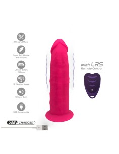SILEXD - PENE REALÍSTICO MODELO 2 ROSA + CONTROL REMOTO LRS 17 CM 2