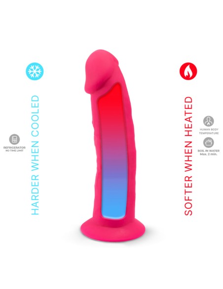 SILEXD - PENE REALÍSTICO MODELO 2 ROSA + CONTROL REMOTO LRS 17 CM 