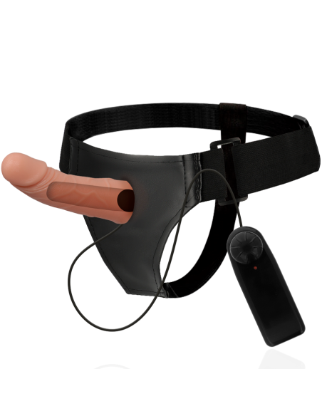 HARNESS ATTRACTION - ARNÉS HUECO MARCOS CON VIBRADOR 15 CM -O- 5 CM 