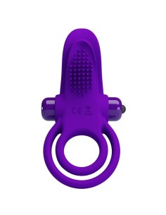 PRETTY LOVE - ANILLO VIBRADOR PARA PENE MORADO 2